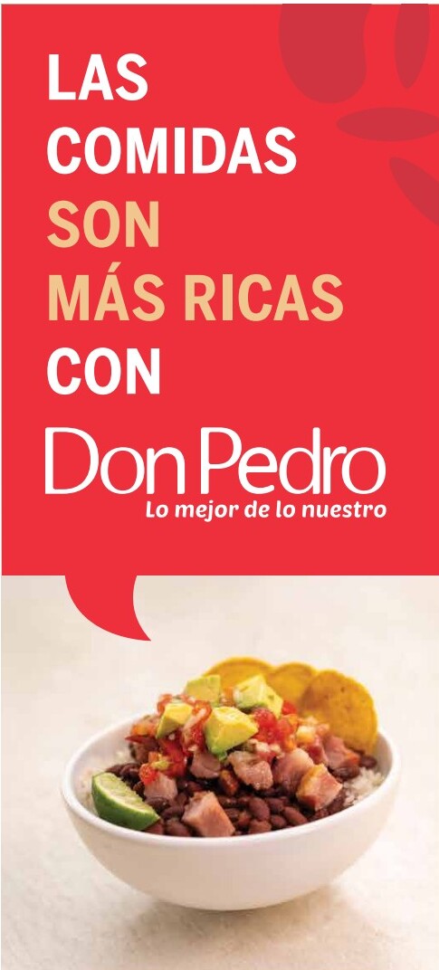 Las comidas son más ricas con Don Pedro